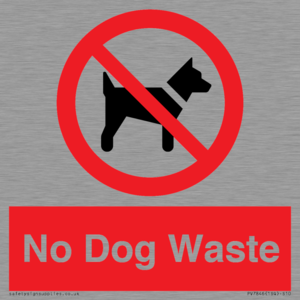 No Dog Waste